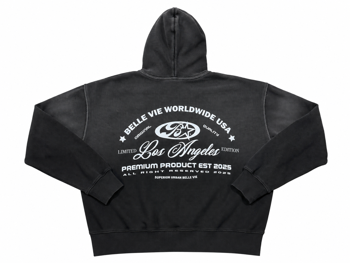 Belle Vie Wolrdwide Zip Hoodie- Los Angeles Edition