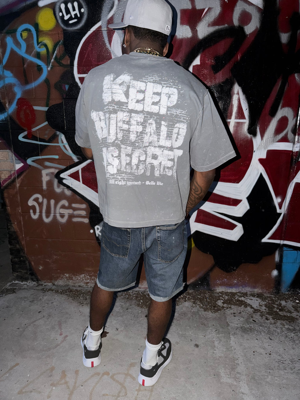 "Keep Buffalo A Secret" Bling Tee